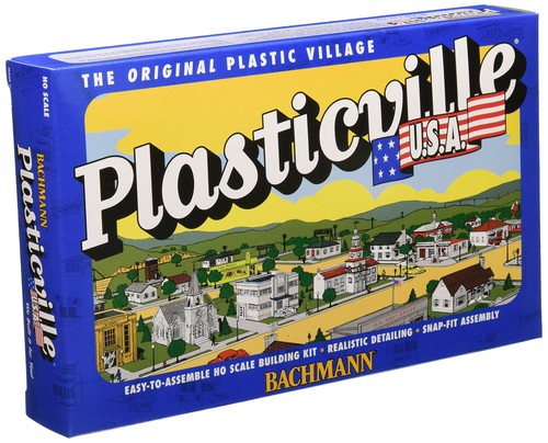 Bachmann Trains 45214 PLASTICVILLE U.S.A. BUILDINGS – CLASSIC  (Importación USA) | Condition: Nuevo