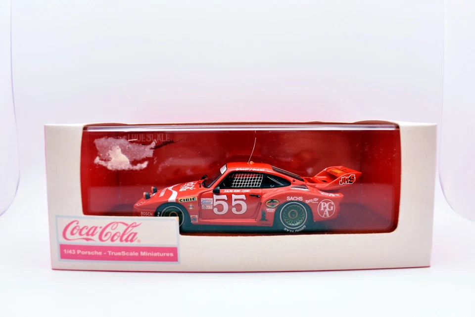 Modellino auto racing scala 1:43 Porsche 935-79 Daytona coca cola modellismo - Immagine 2 di 4