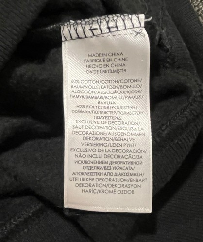 Polo Ralph Lauren Sweater Size Medium Black Crew Neck - Picture 6 of 8