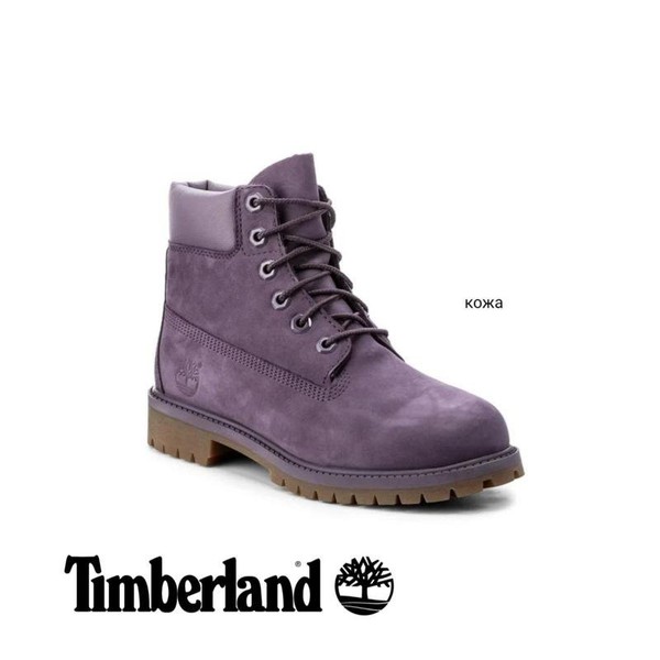 Women Timberland Boots Lilac Nubuck 35.5