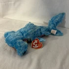 Ty Beanie Baby Sledge Hammerhead Shark Plush w/ Tag Vintage 2002
