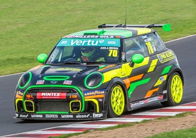 Vertu Mini Challenge #70 Owen Hillman. Croft Circuit. August 2025. A3 Print 