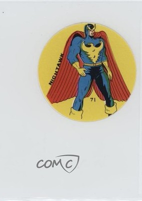 1983 Ovaltine Marvel Super Hero Stickers (Mexico) Nighthawk Nightawk #71 0kb5