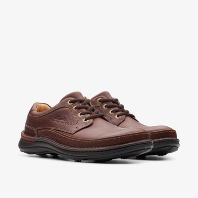Clarks Nature Three Genuine Leather Brown 20339005 UK 4-13 | eBay