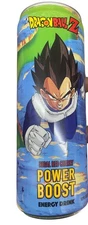 Dragonball Z Power Boost Regal Red Cherry Energy Drink 12 FL OZ Can - 12 Pack
