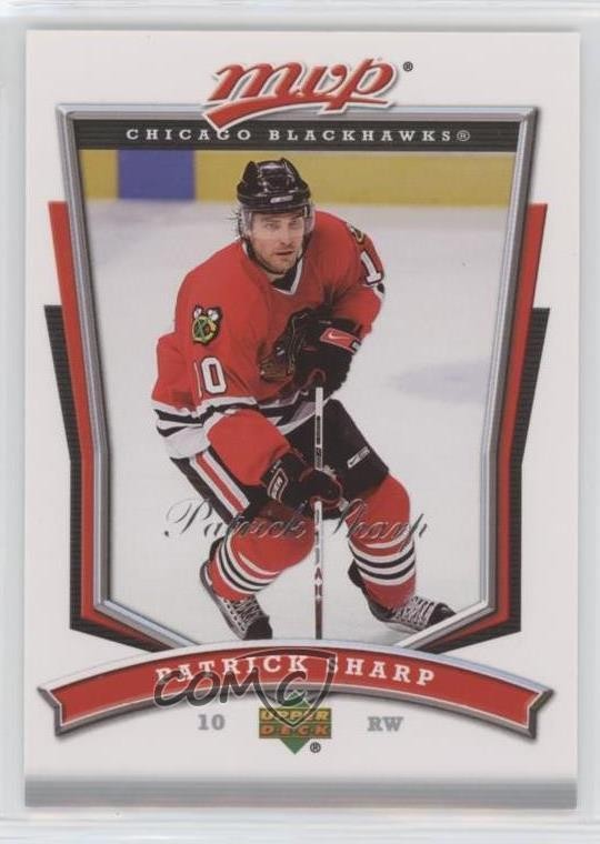 2007-08 Upper Deck MVP Patrick Sharp #13 0a4