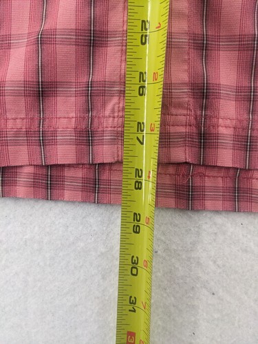 Browning Shirt Mens Large Red Black White Plaid Button up Short Sleeve - Picture 7 of 13