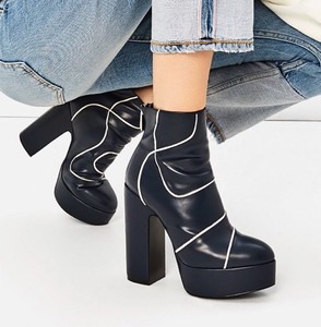 zara platform booties
