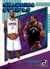 2019-20 Donruss Changing Stripes #7 Kawhi Leonard - NM-MT