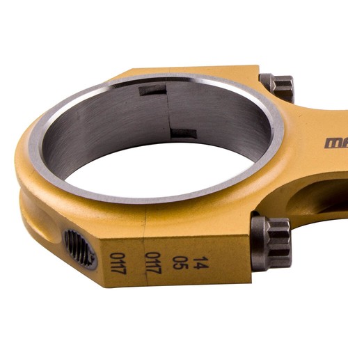 Titanizing Connecting Rods for Porsche 911 2.0L 2.2L 6cyl ARP 3/8" Bolts 5.118" - Picture 6 of 11