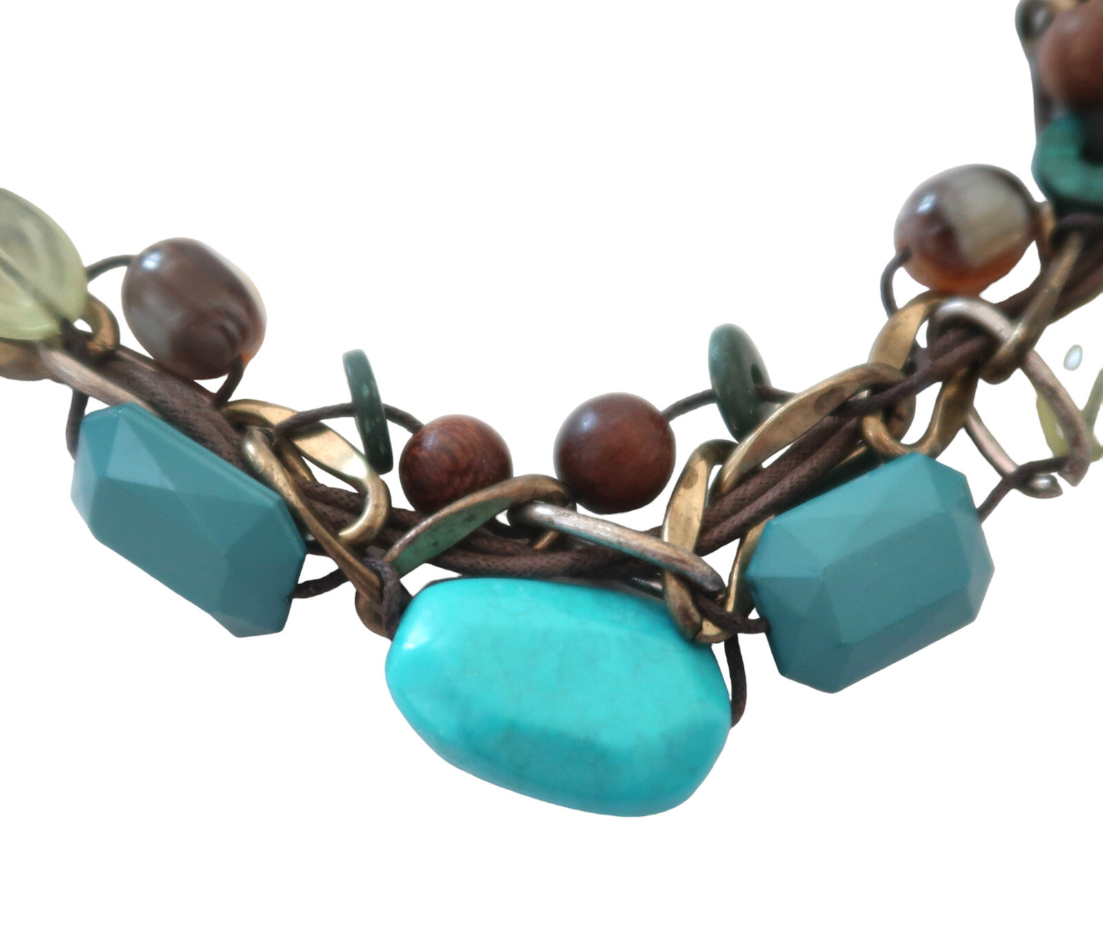 RUBY RD Multi bead Boho necklace - image 3