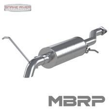MBRP EXHAUST 2004-2012 CHEVY COLORADO GMC CANYON BEFORE AXLE TURN DOWN ALUMINZED