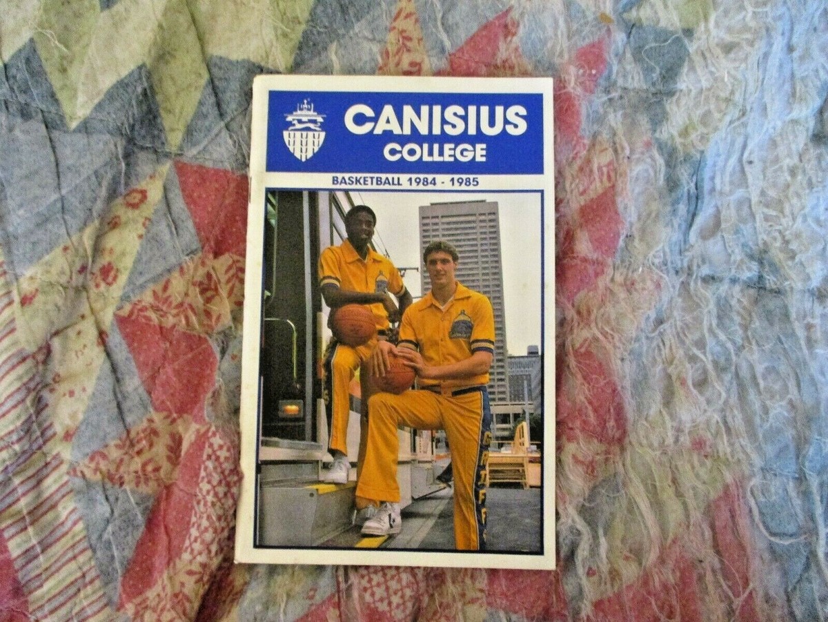 1984-85 CANISIUS BASKETBALL MEDIA GUIDE Yearbook MIKE SMREK 1985 Program AD