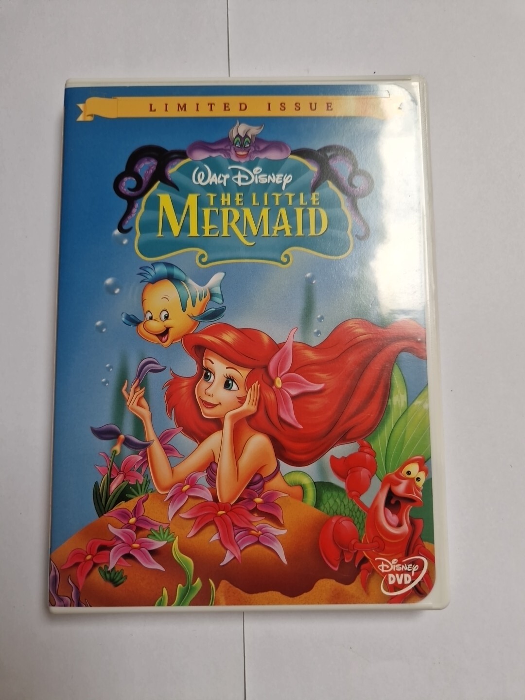 The Little Mermaid DVD Limited Issue 1989 Walt Disney Region 1