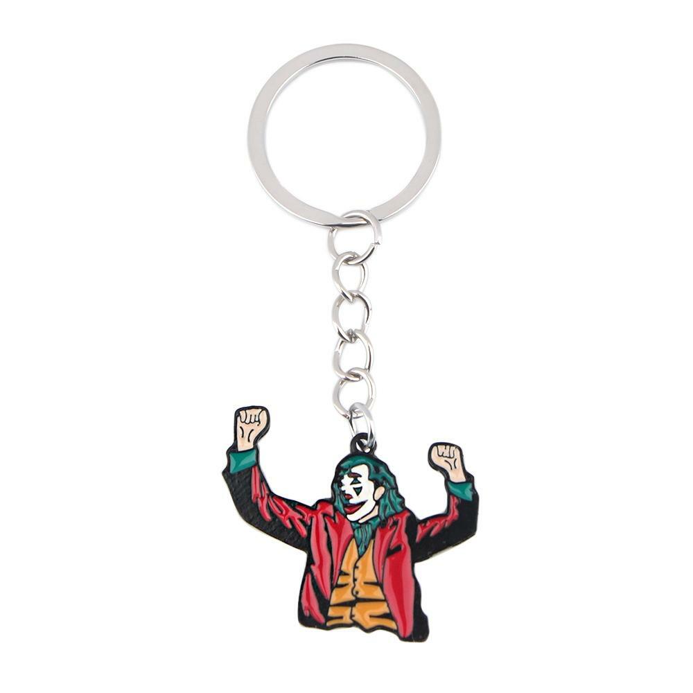 The Joker Hands Up Comic Movie Villain Character Metal Key Ring