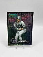 Justin Lawrence 2024 Topps Series 1 Easter Holiday Foil #259 Colorado Rockies
