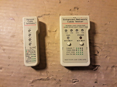 ERWEITERTER NETZWERKKABELTESTER NETZWERKKABELABSCHLUSS MODELL 251452