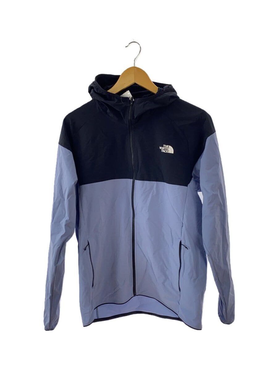 THE NORTH FACE NYLON JACKET APEX FLEX HOODIE L Blue SOLID Used | eBay