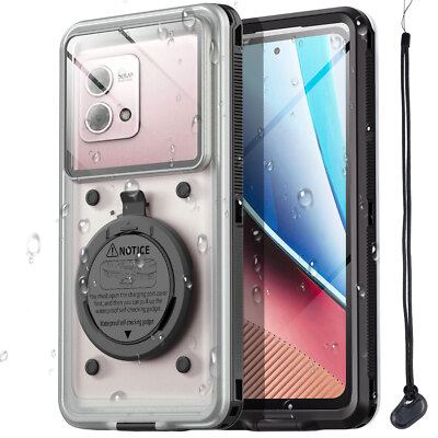 Waterproof Self-check Case Cover for Motorola Moto G Stylus/G/G