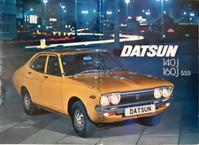 Datsun 140J 160J SSS Brochure 1975