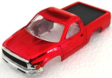 Dodge RAM Pickup Truck Red Chrome JL XtracTion HO Slot SnapOn BODY AFX autoworld