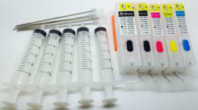 Empty Refillable Edible Ink Cartridges 525 526 For Canon Pixma MG5350 MG6150 