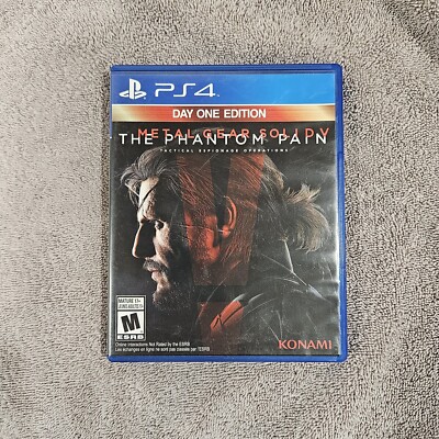 Metal Gear Solid V: The Phantom Pain PS4 (Sony PlayStation 4, 2015) CIB