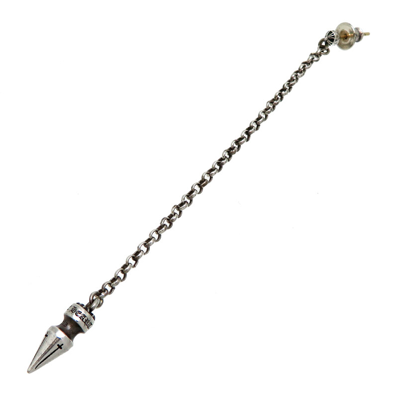 Chrome Hearts *Only one side chain spike Earring SV925 Chrome Hearts *Only one side chain spike Earring SV925