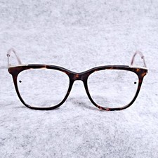 Juicy Couture JU211 havana brown TORTOISE 086 Eyeglasses Gold Trim 53-17-140 EUC