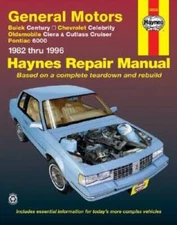 General Motors A-Cars 1982 thru 1996 Automotive Repair Manual - Paperback - GOOD