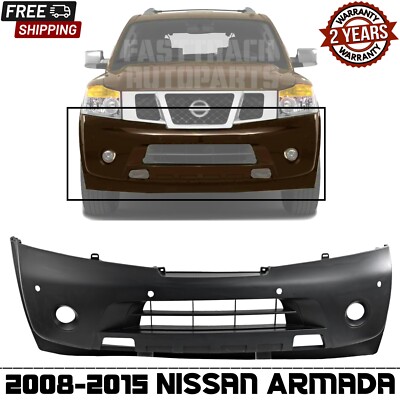 Front Bumper Cover For 2008-2015 Nissan Armada