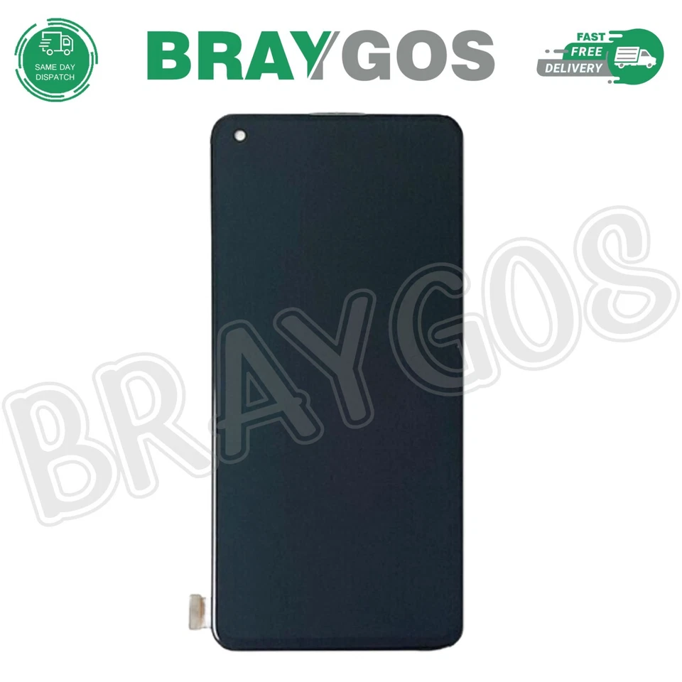 Replacement For ONEPLUS NORD2 5G DN2101 OLED Touch Screen LCD Display Black - Image 2 of 4
