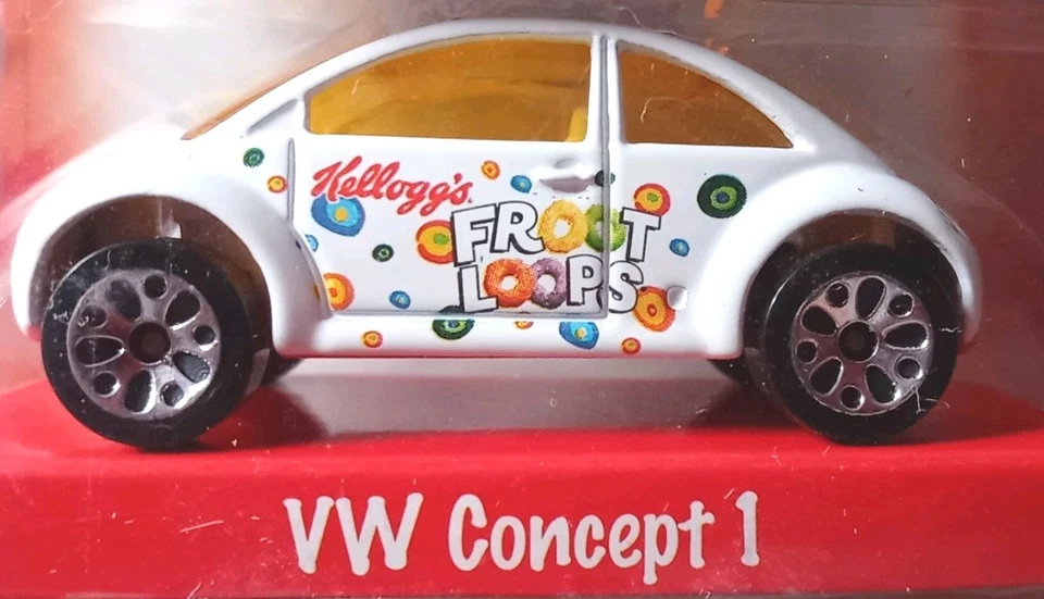 Matchbox Kellogg's Froot Loops 2-Pack - Ford Focus & VW Concept 1 - New - Image 3 of 4