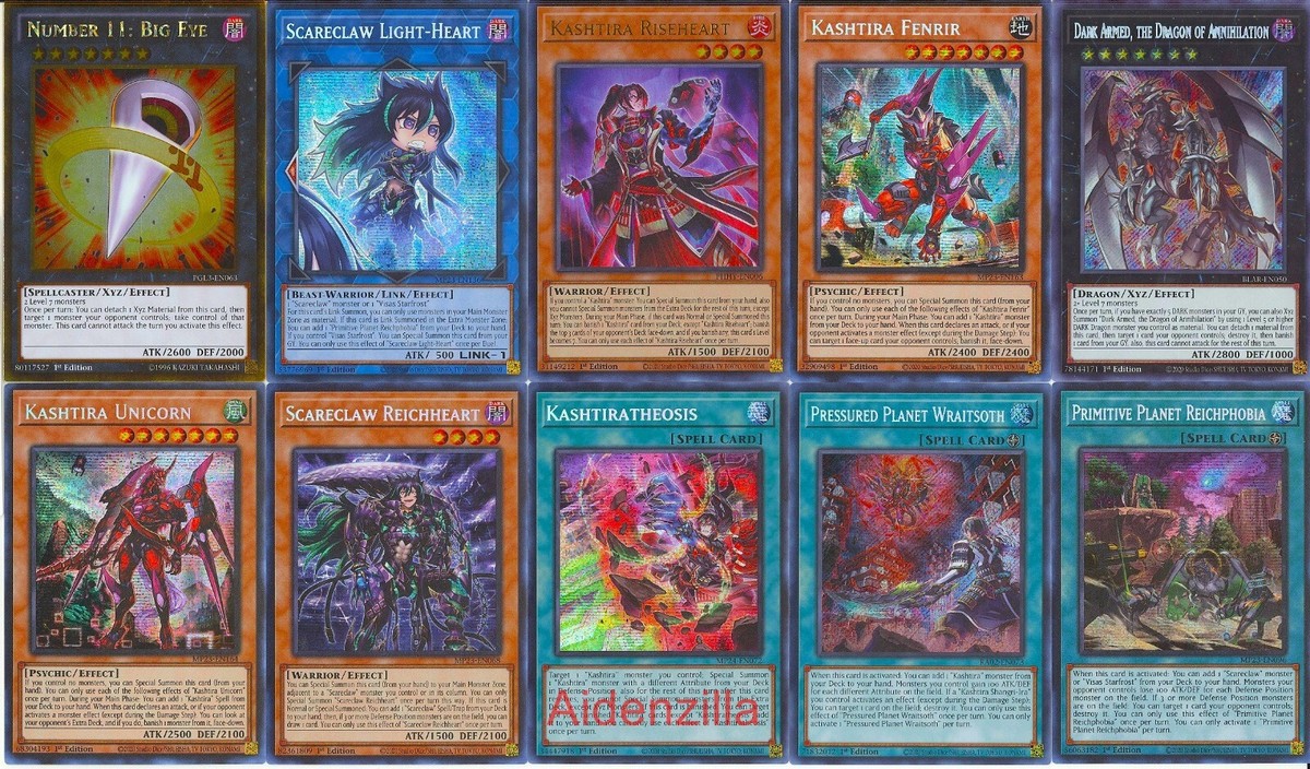 yugioh planet deck Yugioh Scareclaw Kashtira Deck