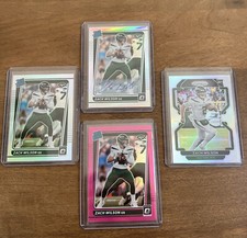 2021 Donruss Optic Zach Wilson Auto 108/125, Optic Holo And Pink, Prizm Silver!!