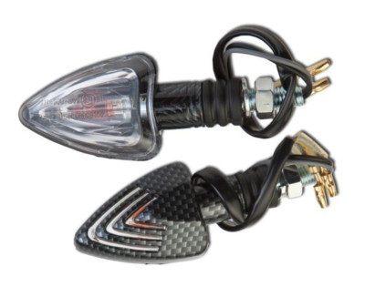 Blinker CARBON HALOGEN für Motorrad ARCTIC CAT AJP ATALA BAOTIAN BENELLI