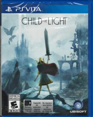 Child of Light PSV (Brand New Factory Sealed US Version) PlayStation Vita, plays