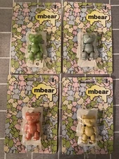 New MBEAR Teddy Bear Figure Set Of Four