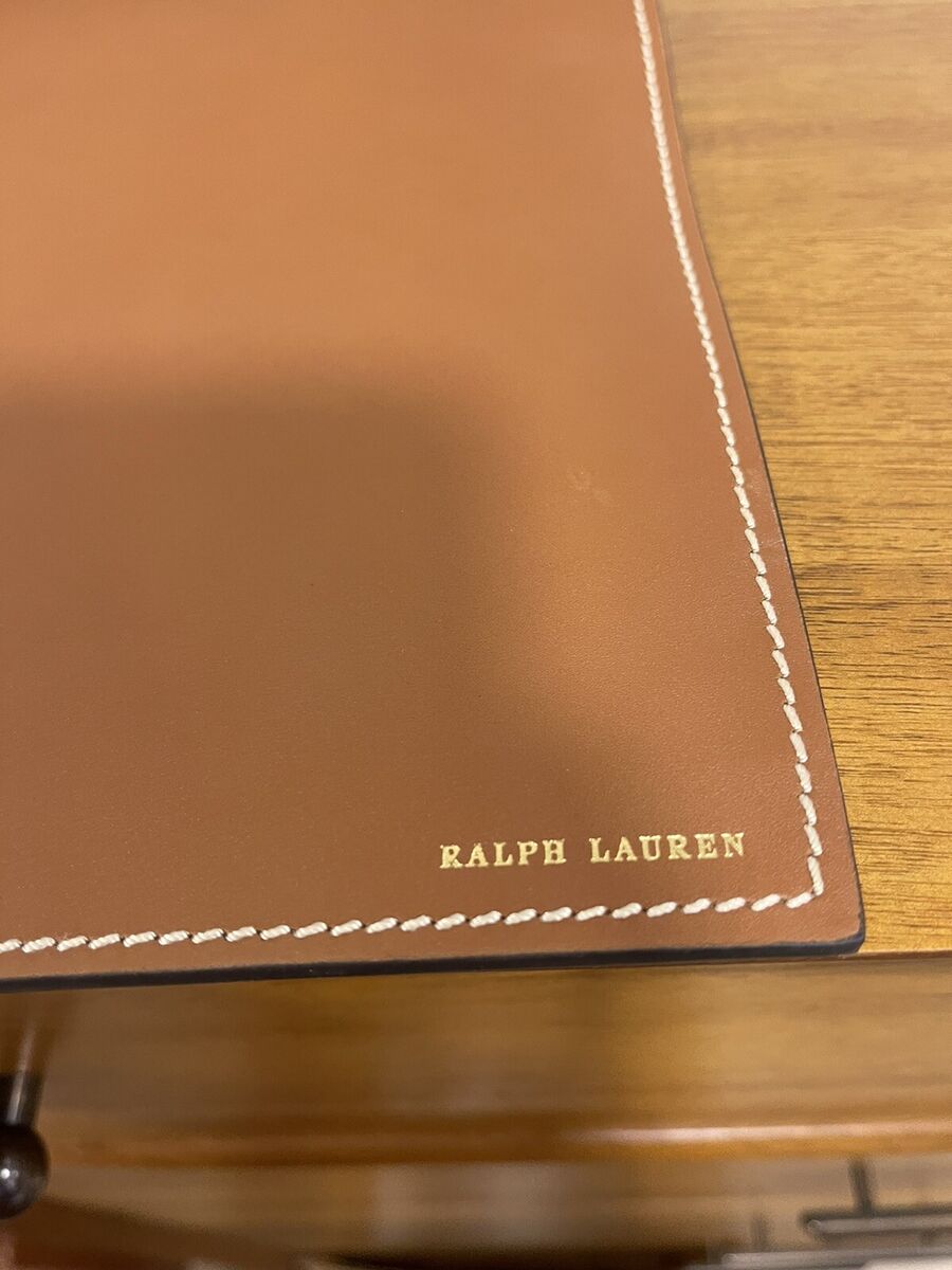 New Ralph Lauren Home Collection BRENNAN Leather Writers Box New Ralph Lauren Home Collection BRENNAN Leather Writers Box