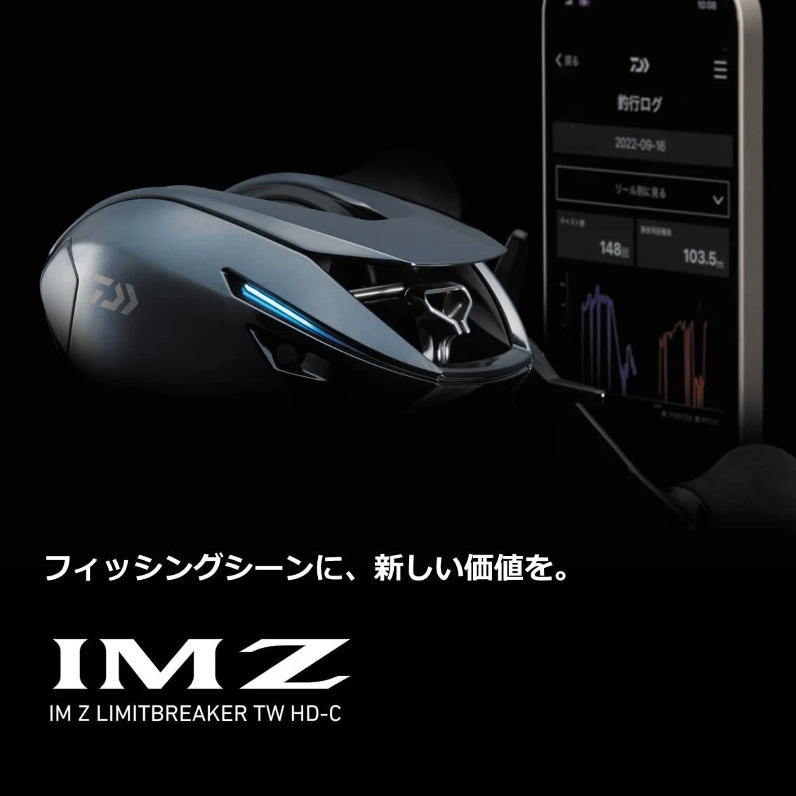 Daiwa 23 IM Z LIMITBREAKER TW HD-C XH Right handle Ship From Japan
