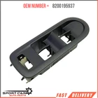 Megane 2 Black Glass Button Frame 8200195937