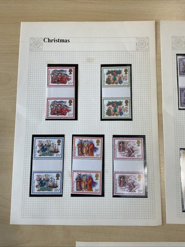 Juegos de pares de canaletas GB MNH en 5 hojas L532 - Imagen 2 de 6