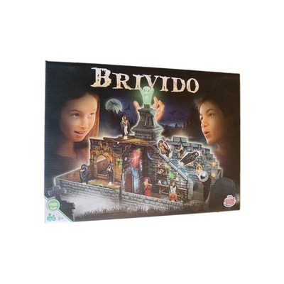 BRIVIDO Brettspiel 6 Spieler mit Figuren und leuchtendem Geist