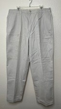 Polo Ralph Lauren Pants Mens 40x30 38x30 Beige Andrew Pleated Tuck Vintage
