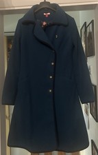Joe Browns Women’s Dark Blue Winter Coat Size 10 RRP £95