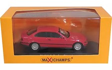1/43 BMW 3-Series Coupe 1992 Red MINICHAMPS Diecast