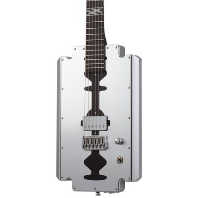 Schecter Razor Blade Machine Gun Kelley Signature E/G, Ebony FB, Metallic Silver
