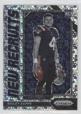 2022 Panini Prizm New Recruits No Huddle Prizm Bailey Zappe #NR-7 7l6