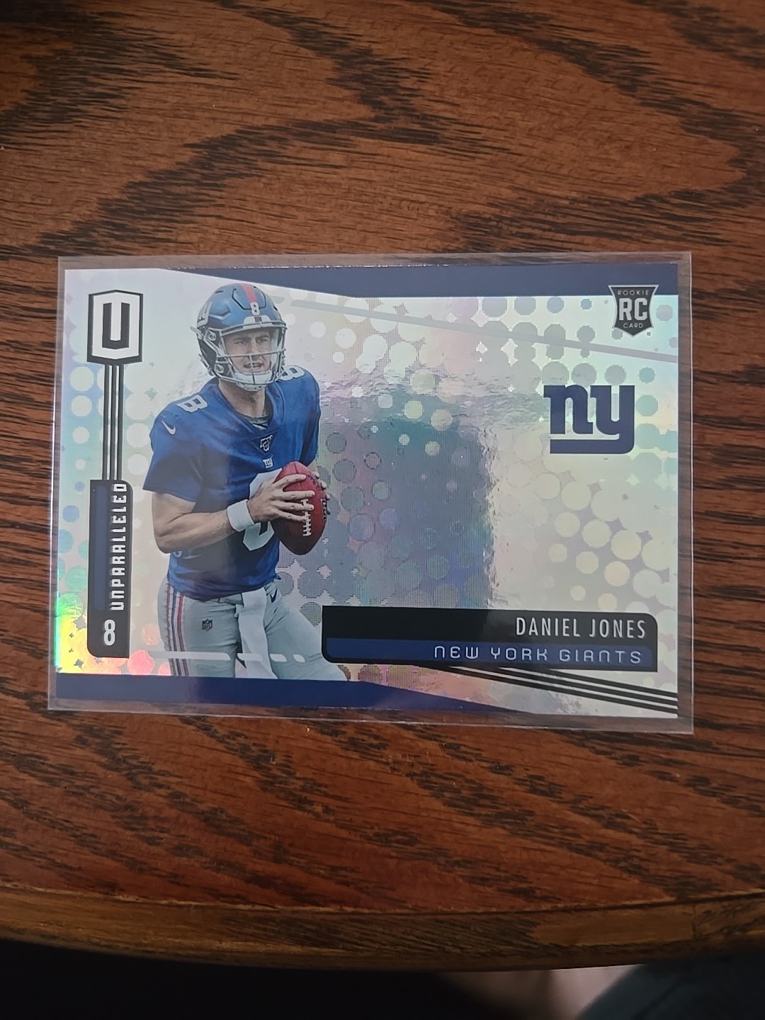 2019 Panini Unparalleled Rookie Daniel Jones #206 Rookie RC
