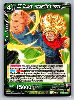 SS Trunks Humanity's Hope BT23-082 C Dragon Ball Super Card Game Battle